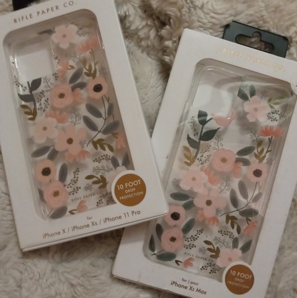 •RPC• 2 iPhone X, XS, XS Max, 11 Pro• floral cases